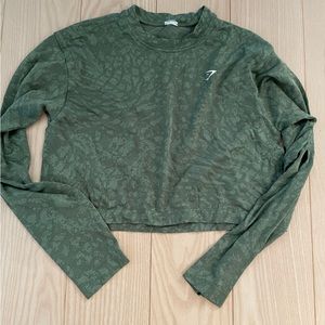 Gymshark animal workout top S